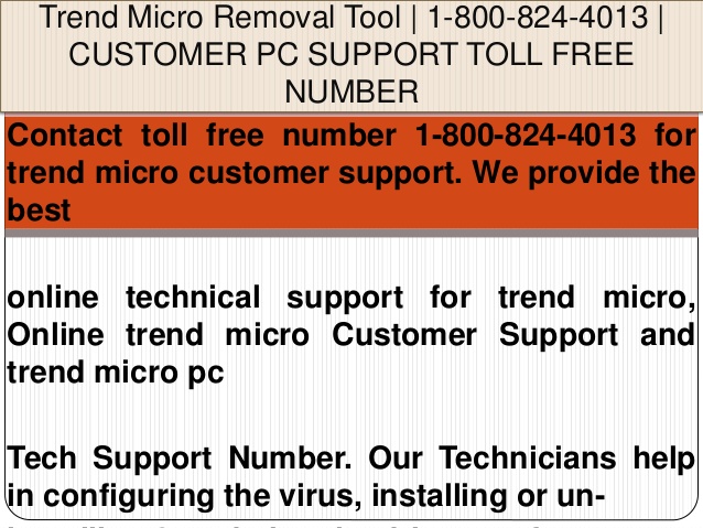 trend micro remnant removal tool